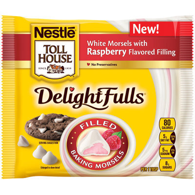 Nestlé® Toll House® DelightFulls White Morsels with Raspberry Flavored