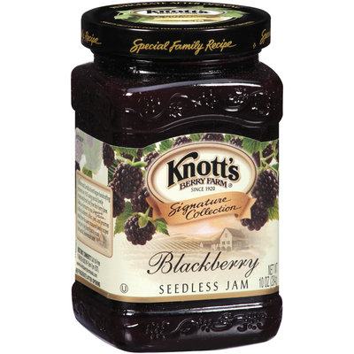 Knott's Berry Farm Blackberry Seedless Jam 10 Oz Jar