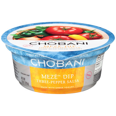 Chobani® Meze™ Three-Pepper Salsa Greek Yogurt Dip