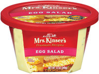 Mrs. Kinser's Egg Salad 12 Oz Tub