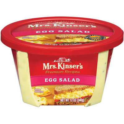 Mrs. Kinser's Egg Salad 12 Oz Tub