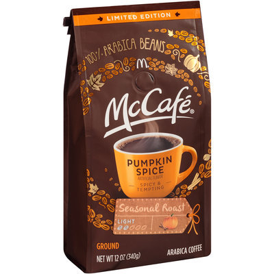 McCafe Limited Edition Pumpkin Spice Ground Coffee 12 oz. Bag