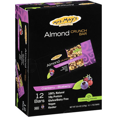 Mrs. May's® Cranberry-Blueberry Almond Crunch Bars 12-1.7 oz. Wrappers