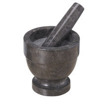 Creative Home Marble Mortar and Pestle, 4.75 H x 4.75 W x 4.75 D