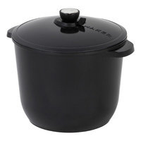 Maker Homeware SmartSteam 12 QT Classic Cookware Color: Black