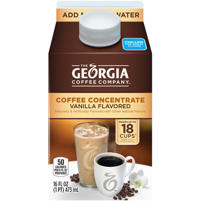 Georgia™ Vanilla Flavored Coffee Concentrate 16 fl. oz. Carton