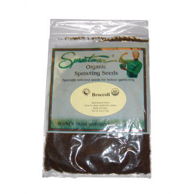 Sproutman Organic Sprouting Seeds Broccoli - 4 oz
