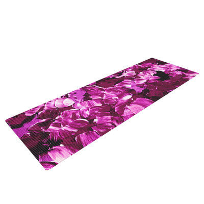 Kess Inhouse Floral Fantasy III by Ebi Emporium Yoga Mat