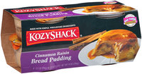 Kozy Shack® Cinnamon Raisin Bread Pudding 4-3.5 oz. Dessert Cups