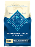 THE BLUE BUFFALO CO. BLUE™ Life Protection Formula® Chicken and Brown Rice Recipe For Senior Dogs