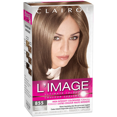 Clairol L'Image Ultimate Colour 855 Light Golden Brown 1 Kit