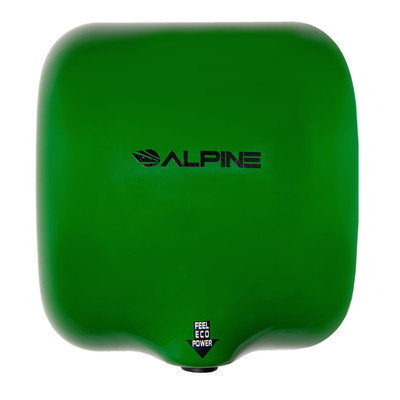 Alpine Industries Hemlock 120 Volt Hand Dryer in Green