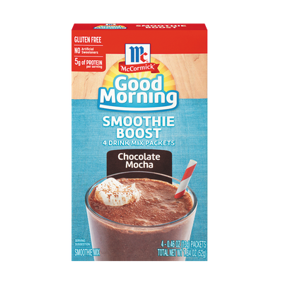 McCormick® Good Morning Chocolate Mocha Smoothie Boost