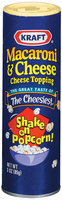 Kraft Macaroni & Cheese Cheese Topping 3 Oz Shaker