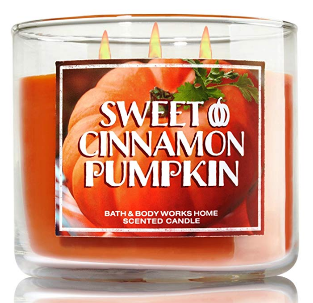 Bath & Body Works® SWEET CINNAMON PUMPKIN Home Scented Candle Reviews 2019