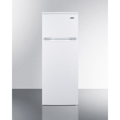Summit Appliance Refrigerator 6.4 cu. ft. Top Freezer Refrigerator in White, Counter Depth CP961