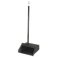 Carlisle 12 in. Duo-Pan Black Lobby Dust Pan