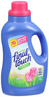 Final Touch® Liquid Ultra Concentrated Fabric Softener Spring Fresh 70 Loads 60 fl oz Jug
