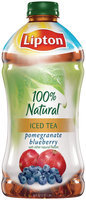 Lipton® 100% Natural Iced Tea with Pomegranate Blueberry
