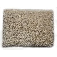 Textile Decor Castle 2 Piece 100% Cotton Melbourne Spray Latex Bath Rug Set, 24 H X 17 W and 34 H X 21 W