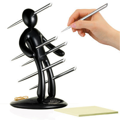 The EX By Raffaele Iannello Pen Set with Black Holder