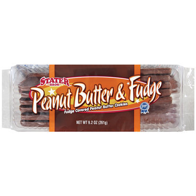 Stater Bros. Peanut Butter & Fudge Cookies 9.2 Oz Tray