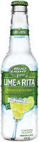 BUD LIGHT LIME Lime-A-Rita 12 OZ GLASS BOTTLE
