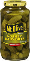 Mt. Olive Kosher Baby Dills Fresh Pack 32 fl. oz. Jar