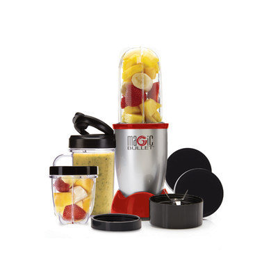 The Magic Bullet 11 Piece Magic Bullet Set Color: Red