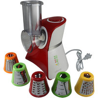 Motobatt Salad Maker Mini Food Processor and Produce Shooter VC02RD - Red