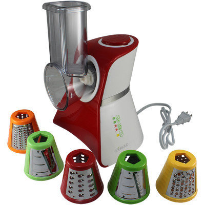 Motobatt Salad Maker Mini Food Processor and Produce Shooter VC02RD - Red