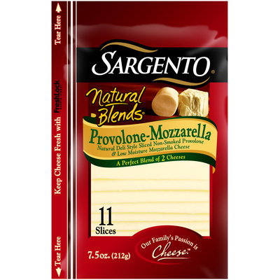 Sargento® Natural Blends® Provolone-Mozzarella Cheese