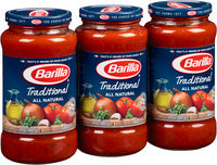 Barilla® All Natural Traditional Pasta Sauce 3-24 oz. Jars