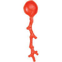 Madhouse By Michael Aram Madhouse Coral Mini Spoon (20 Count) (Set of 20), Orange