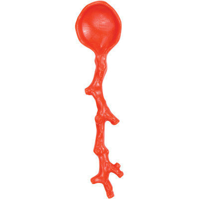 Madhouse By Michael Aram Madhouse Coral Mini Spoon (20 Count) (Set of 20), Orange