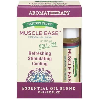 Nature's Truth® Aromatherapy Muscle Ease™ On The Go Roll-On Essential Oil Blend 0.33 fl. oz. Box