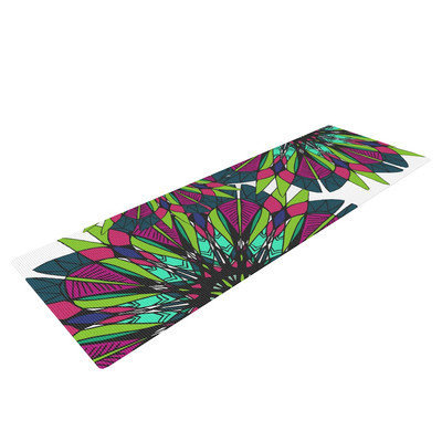Kess Inhouse Bright by Alison Coxon Yoga Mat