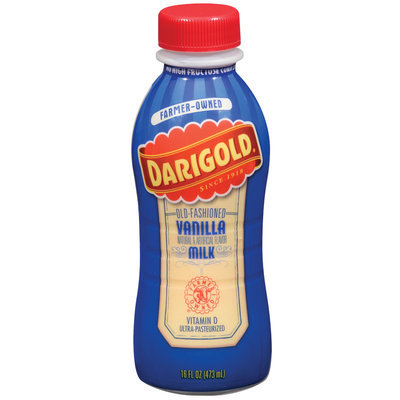 Darigold Old-Fashioned Vanilla Vitamin D Milk 16 Oz Plastic Bottle