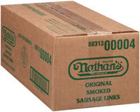 Nathan's Famous® Original Smoked Sausage 6 ct Package
