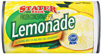 Stater Bros. Frozen Concentrate Lemonade 12 Oz Can