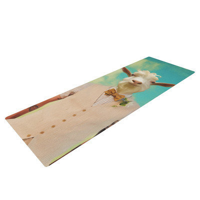 Kess Inhouse Passenger 6F by Natt Goat Yoga Mat