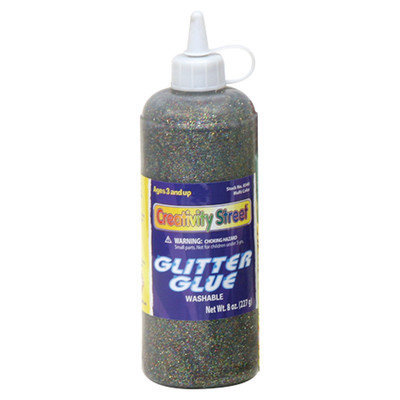 Chenille Kraft CK-8530 Glitter Glue Multi Color 4 Oz