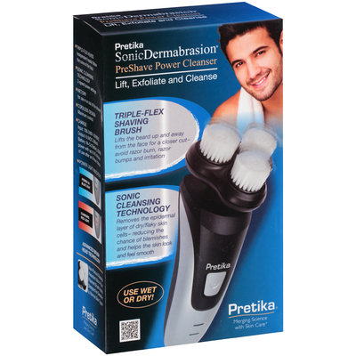 Pretika® SonicDermabrasion® PreShave Power Cleanser
