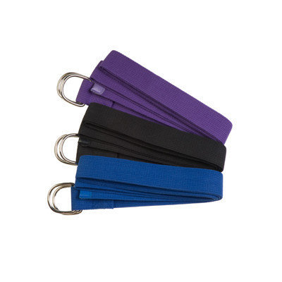 Yoga Direct D-Ring Yoga Strap Color: Green, Size: 72