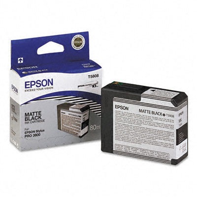 Epson T580800 UltraChrome K3 Matte Black Ink Cartridge