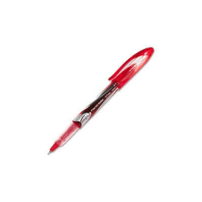 Integra Needle Tip Liquid Ink Rollerball Pen, Red