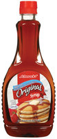 Schnucks Original Sugar Free Syrup 24 Fl Oz Plastic Bottle