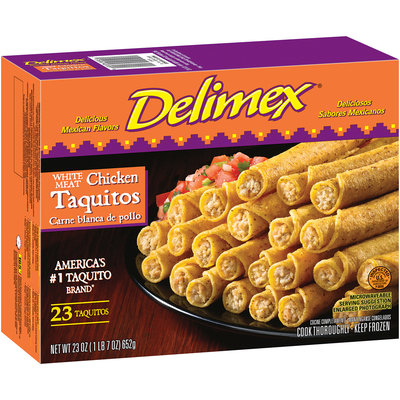 Delimex® White Meat Chicken Taquitos 23 ct Box