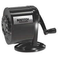 Stanley Bostitch Table/Wall-Mount Manual Pencil Sharpener, Black