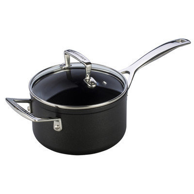 Le Creuset 16cm Toughened Non-stick Saucepan With Glass Lid